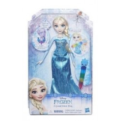 Muñeca Hasbro Disney Frozen Crystal Glow Elsa B6162 (Entrega Inmediata)
