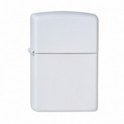 ¡ Encendedor Zippo Colors White Logo Pocket Lighter Blanco !