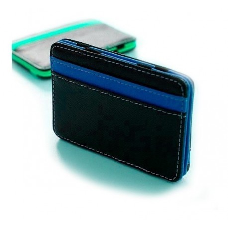 ¡ Billetera Verde Slim Magic Flip Wallet Deportista Ligera ! (Entrega Inmediata)