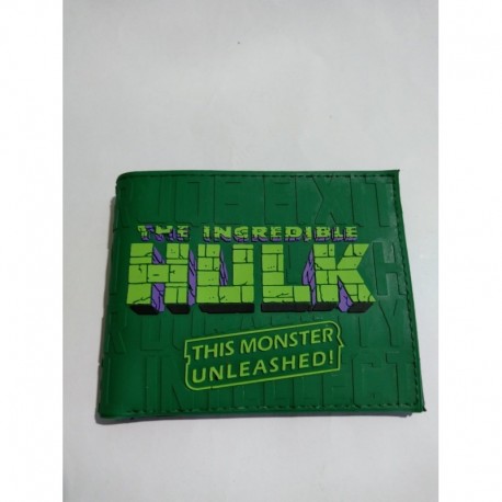 Avengers Billetera Hulk Pvc Flexible (Entrega Inmediata)