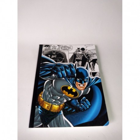 Batman Cuaderno Cosido Holográfico (Entrega Inmediata)