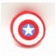 Capitán América Escudo Peluche Llavero (Entrega Inmediata)
