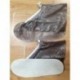 Zapatos Impermeable Protector Lluvia Antideslizante Café (Entrega Inmediata)