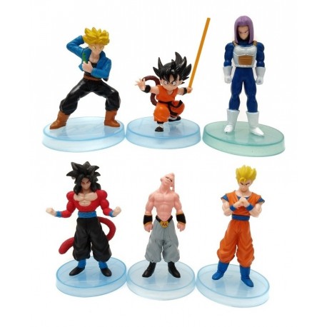 Dragon Ball Kid Goku Colección 6 Figuras En Bolsa (Entrega Inmediata)