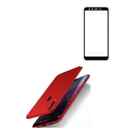 Kit Funda Protector 360 Xiaomi Redmi Mi A2 Lite + Vidrio 5d (Entrega Inmediata)