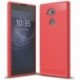 Estuche Original Fibra Carbono Sony Xperia Xa2 Ultra Rojo (Entrega Inmediata)