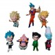 Figura Dragon Ball Set X7 Goku Alas Vegeta Goku Fase (Entrega Inmediata)