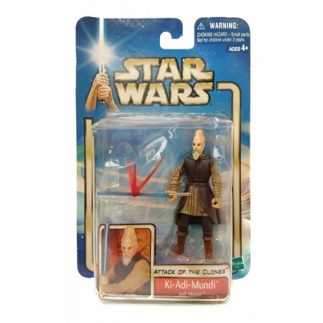 Star Wars Attack Of The Clones Ki Adi Mundi Hasbro Nueva (Entrega Inmediata)