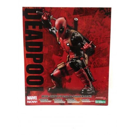 Marvel Now Artfx+ Statue Deadpool Figura Kotobukiya (Entrega Inmediata)