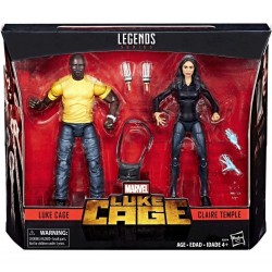 Marvel Legends Luke Cage & Claire Temple Set Figuras Hasbro (Entrega Inmediata)