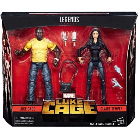 Marvel Legends Luke Cage & Claire Temple Set Figuras Hasbro (Entrega Inmediata)