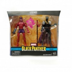 Marvel Legends Black Panther Pack Klaw & Shuri Figura Hasbro (Entrega Inmediata)