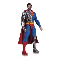 Dc Essentials Cyborg Superman Figura Dc Collectibles Nueva (Entrega Inmediata)