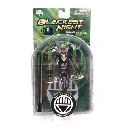 Blackest Night Black Lantern Deadman Figura Dc Direct Nueva (Entrega Inmediata)
