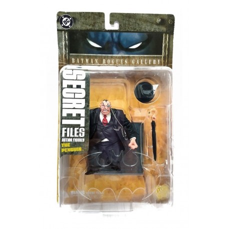 Batman Rogues Gallery Secret Files Penguin Figura Dc Direct (Entrega Inmediata)