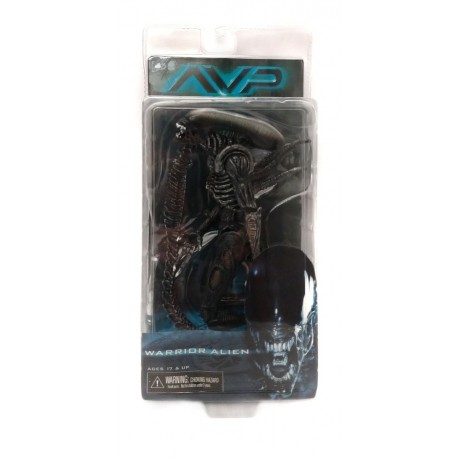 Avp Alien Vs Predator Warrior Alien Figura En Blíster (Entrega Inmediata)