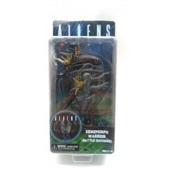 Aliens Blue Xenomorph Warrior Battle Damaged Figura Blister (Entrega Inmediata)