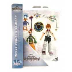 Disney Kingdom Hearts Roxas Donald Figura Diamond Select (Entrega Inmediata)