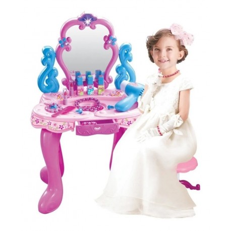 Hermoso Tocador Para Niña Luces Y Sonidos Juguete Infantil (Entrega Inmediata)