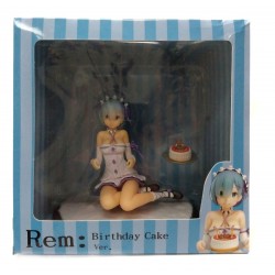 Re Zero Birthday Cake Rem Figura En Caja (Entrega Inmediata)