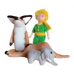 Peluche Principito + Zorro + Boa Y Elefante Envío Gratis (Entrega Inmediata)