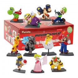 Super Mario Kart 7 Colección X 11 Figuras Furuta En Caja (Entrega Inmediata)