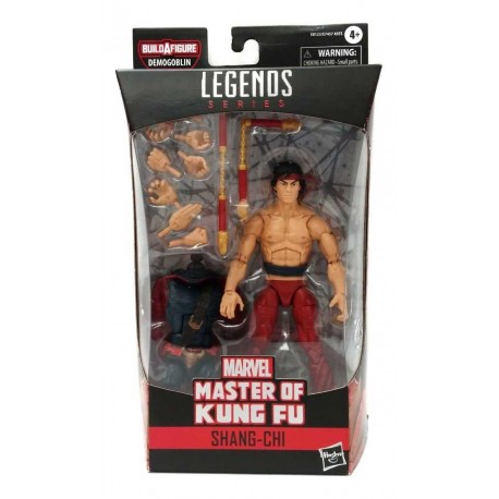 Marvel Legends Master Of Kung Fu Shang Chi Hasbro Nueva (Entrega Inmediata)