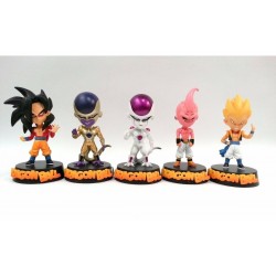 Dragon Ball Z Golden Freezer Colección X 5 Figuras En Bolsa (Entrega Inmediata)