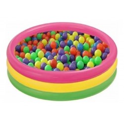 Piscina Pelotas Bebes 147cm + 100 Pelotas De Colores (Entrega Inmediata)