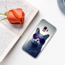 Funda Personalizado Gato Hipster Xiaomi Motorola Asus (Entrega Inmediata)