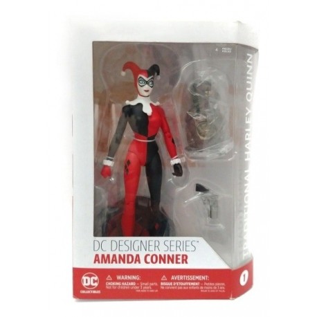 Amanda Conner Traditional Harley Quinn Figura Dc Collectible (Entrega Inmediata)