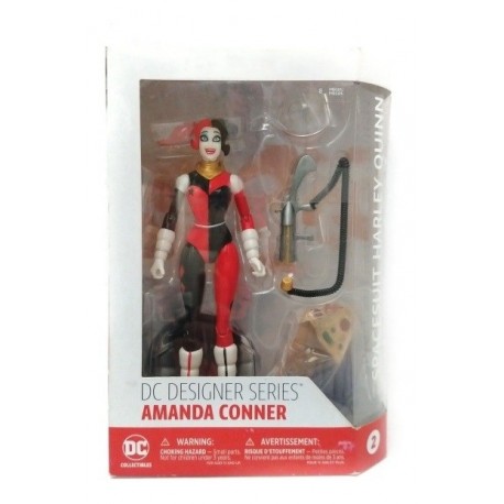 Amanda Conner Spacesuit Harley Quinn Figura Dc Collectibles (Entrega Inmediata)