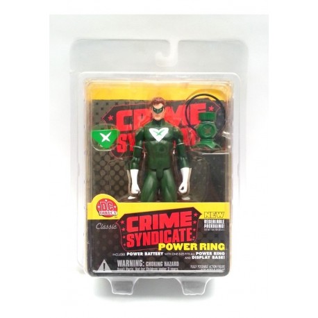 Crime Syndicate Power Ring Figura Dc Direct (Entrega Inmediata)