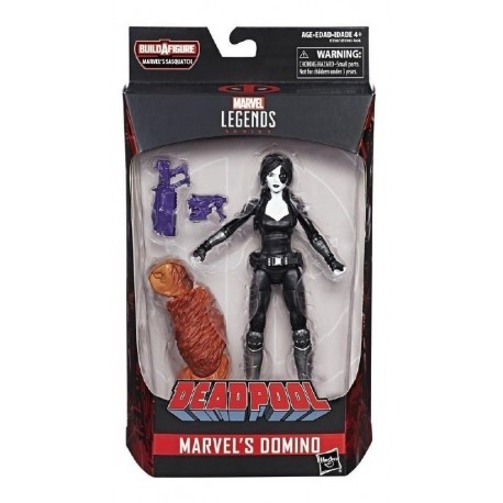 Marvel Legends Sasquatch Series Domino Figura Hasbro Nueva (Entrega Inmediata)