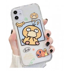 Estuche Personalizado Pokemon Psyduck iPhone Samsung Huawei (Entrega Inmediata)
