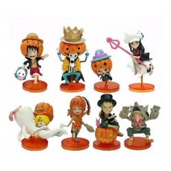 One Piece Halloween Colección X 8 Figuras En Bolsa (Entrega Inmediata)