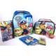 Combo Maleta + Cartuchera + Lonchera Patrulla Canina Paw Pat (Entrega Inmediata)