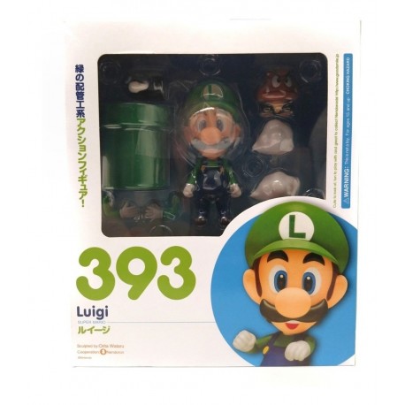 Super Mario Bros Luigi Figura En Caja (Entrega Inmediata)