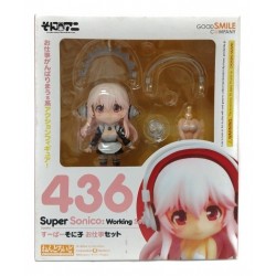 Super Sonico Working Set Figura En Caja (Entrega Inmediata)