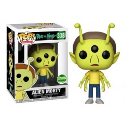 Rick And Morty Exclusivo Alien Morty Funko Pop Caja Golpeada (Entrega Inmediata)