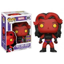 Marvel Exclusivo Sdcc Red She Hulk Figura Funko Pop (Entrega Inmediata)
