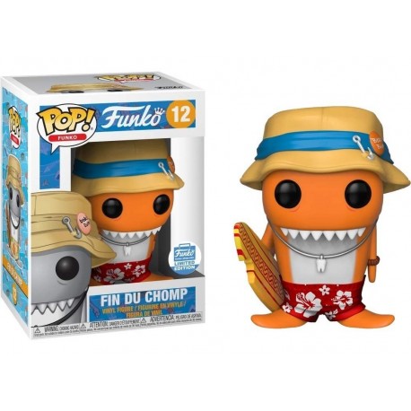 Spastik Shop Exclusivo Fin Du Chomp Funko Pop Caja Dañada (Entrega Inmediata)