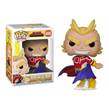My Hero Academia Silver Age All Might Figura Funko Pop (Entrega Inmediata)