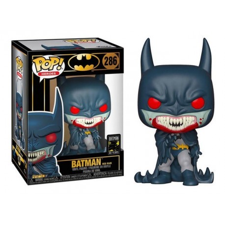 Dc Batman 80 Años Batman Red Rain Funko Pop Caja Golpeada (Entrega Inmediata)