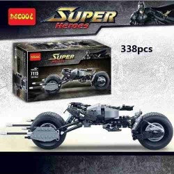 Super Heroes Batman Bloque Motocicleta 338 Pcs 7115 Fichas (Entrega Inmediata)