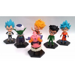 Dragon Ball Z Freezer Piccolo Colección X 6 Figuras En Bolsa (Entrega Inmediata)