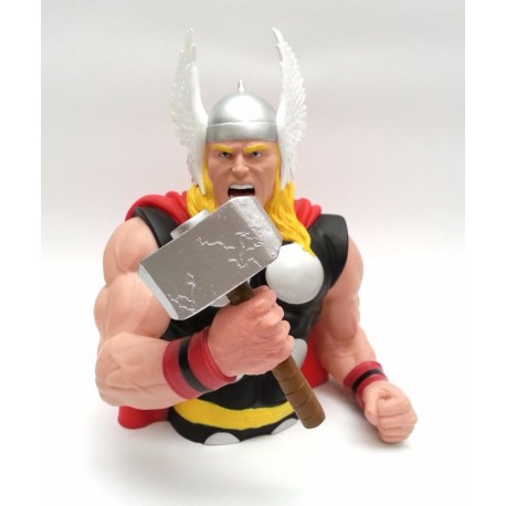 Marvel Avengers Bust Bank Alcancía Busto Thor Monogram (Entrega Inmediata)
