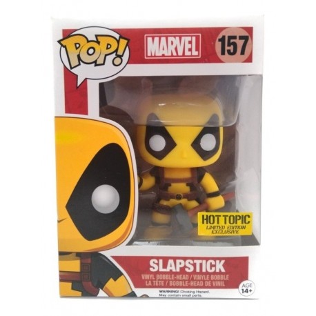 Marvel Exclusivo Deadpool Slapstick Figura Funko Pop (Entrega Inmediata)