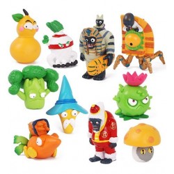 Plantas Vs Zombies Rábano Colección X 10 Figuras En Bolsa (Entrega Inmediata)