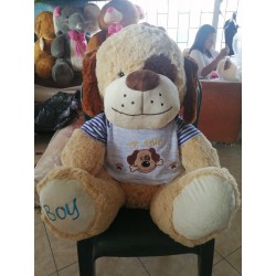 Perro De Peluche Importado De 90cmts Mas Envio (Entrega Inmediata)